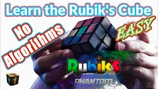 How to Solve a 3x3 Rubik's Cube with No Algorithms | The Easiest Tutorial 2024 Using Black Phantom