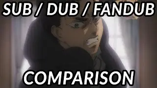 Attack on Titan: I've Always Hated You (Sub vs Dub vs Fandub Comparison)