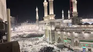 الحرم المكي ليلة ٢٩ رمضان ١٤٤٥ هجري ليلة ختم القرآن من الحرم