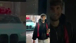 КОРЕШ ВПЕРВЫЕ УВИДЕЛ СВОЮ БМВ М3❤️ #tiktok #хазяева