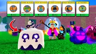 Roll 100 Mythical Fruits, Get ALL GAMEPASSES in Blox Fruits