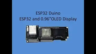 Tech Note 041 - ESP32 X1 board with 0.96