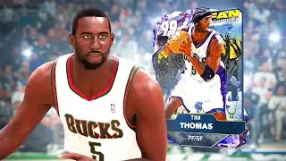 DARK MATTER TIM THOMAS GAMEPLAY! IS HIM THOMAS BACK IN NBA 2K25 MyTEAM?!?