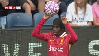 Jeremie Frimpong Liverpool DEBUT vs Preston North End | 25/26