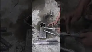 Motor Rotor Shaft Manufacturing #blacksmith #motor #parts #skills #metal #cool #wow