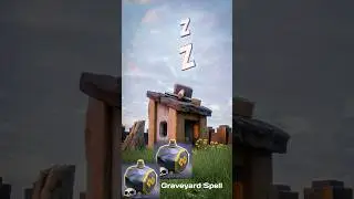 Graveyard Spell 😱😱power💪 (Clash of clans) #coc #clashofclans #shorts