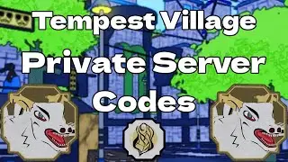 25 Private Server Codes For Tempest Village | Shindo Life