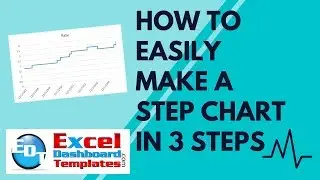 How to Easily Make a Step Chart in Excel in 3 Steps