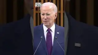 Joe Biden says that he "applauds China", then corrects himself and says Canada.