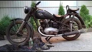 ИЖ 49К 1957г.в. (чистка 1 часть)