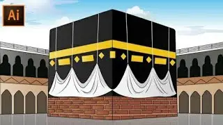 How to design Kabaghar is very easy using illustrator | mr.uploader