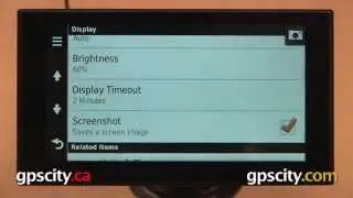 Display Settings: Garmin nuvi 2689/2789LMT & 2014 Advanced
