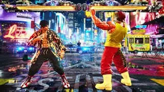 Azhar Law VS King Annoying Grabs Gameplay-Tekken 8