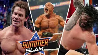WWE SummerSlam 8 August 2021 Full Highlights - WWE SummerSlam 8/8/2021 Highlights | WWE2K20 Show