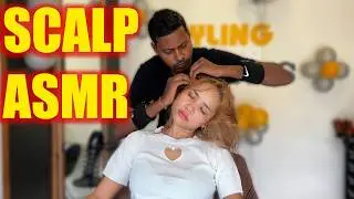 Hypnotic ASMR Head Massage and Hair Play | ASMR VIKRAM |