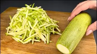 ПРОСТО НАТИРАЮ КАБАЧКИ! Готовлю в сезон почти КАЖДЫЙ ДЕНЬ!