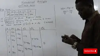 NEWTON GREGORY FOWARD INTERPOLATION (OCT NOV 2025 SERIES)