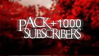 ❆ Pack +1000 subs [Colorings, Overlays and Channel Art]