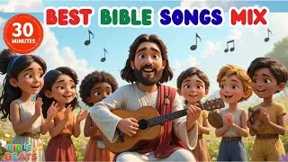 30 Minutes of the Best Bible Songs Mix | Peaceful Kids Christian songs