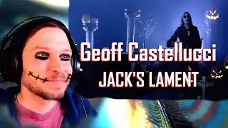 Geoff Castellucci - JACK'S LAMENT/The Nightmare Before Christmas - YOUNG MAN REACTS