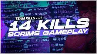 14 SOLO Kills SCRIMS GAMEPLAY | BLINDXpain