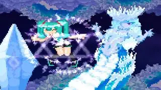 Echidna Wars DX Miku vs New Boss animations
