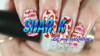 Nail Art Design - Be My Valentine