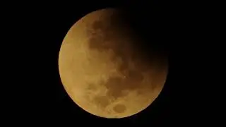 Lunar eclipse 20190716-17, Novosibirsk region
