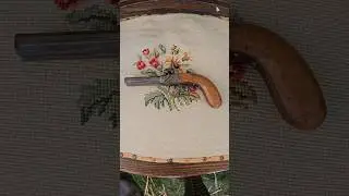 German Double Barrel  Pistol #history #civilwar #pewpew #shorts