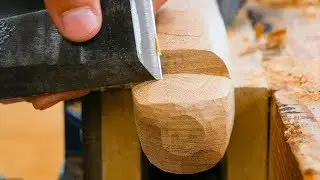 Carving An Airplane For My Son