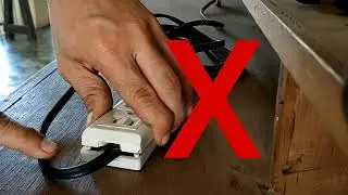 Just making an extension cord!