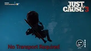 The Fastest way to fly above the clouds without Helicopter, Glide-suit or parachute in Just Cause 3!