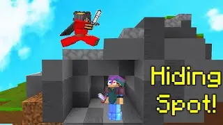 Glitching into the EASIEST Bedwars Hiding Spot on the Server!