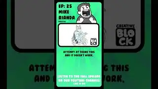 Improv MIKE RIANDA | #animation #creativeblock #podcast #shorts