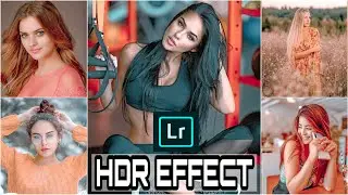 HDR Lightroom Preset | free Download Preset DNG HDR | HDR Effect