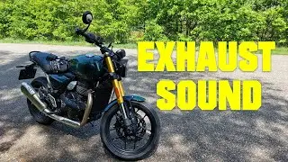 2024 TRIUMPH SPEED 400 - STOCK EXHAUST SOUND