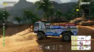 DAF 95 Первое Взял  место Dakar Rally 22