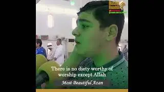 A Heart-Touching Breathtaking Azan- TabaarakaAllah #islam #azan