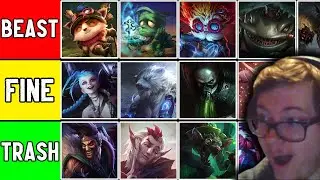 League Of Legends Champions Tier List (i don't play league)
