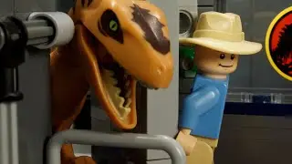 Lego Jurassic Park - Raptor Attack