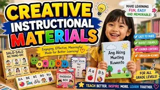 KINDERGARTEN AND GRADE 1 INSTRUCTIONAL MATERIALS DESIGN | Reading Materials || Flashcards