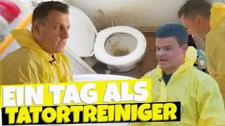 Tim muss sich übergeben.. MESSI WOHNUNG! Ein Tag als Tatortreiniger! 1/2