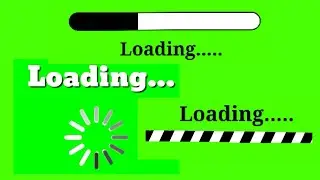 Loading Effect Downloading Effects Green Screen Video Background HD