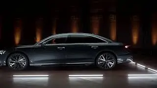 New Audi A8 Super Luxury Sedan 2024 |  Digital matrix LED lights