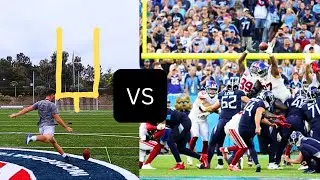 I Tried Making ALL Field Goals from NFL Week 1 | Football Kicking Challenge