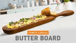 Power Carved Butter Board | Arbortech Tools
