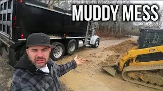 DEADLINE TO REMOVE THIS MUD! WILL IT EVER STOP RAINING?