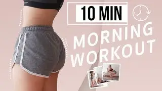 10min Easy BUTT WORKOUT for beginners or lazy people | GDiipa