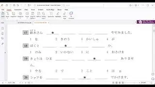 JLPT N5 第2回　Rearrange　Part | Learn Japanese with JLPT N5 Practice | Rearrange the Sentence Part 1