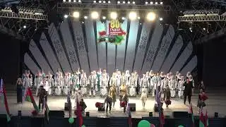 "Боль Земли". Исполняет народный вокальный ансамбль "Менестрели". Амфитеатр г.Молодечно 3 июля 2024